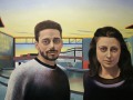 Hussam-and-Zoya-Government-District-Berlin-48-x-60-in-oil-and-colored-pencil-on-canvas-2018-2